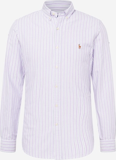 Polo Ralph Lauren Košulja u siva / pastelno ljubičasta / bijela, Pregled proizvoda
