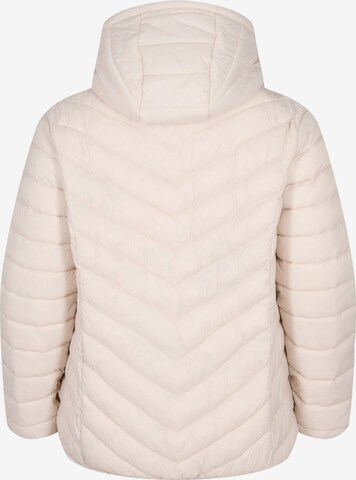 Zizzi Jacke 'CASALLY' in Beige