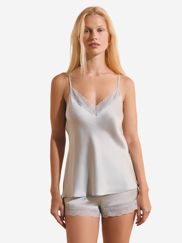 Camicia da notte ' MILKY ' di ETAM in argento: frontale