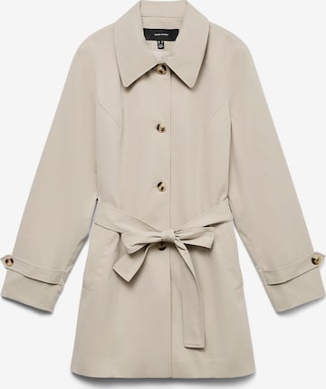 Manteau mi-saison 'VMChelseaanna' VERO MODA en gris : devant