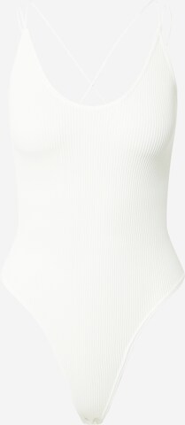 BDG Urban Outfitters Košeľové body - biela: predná strana