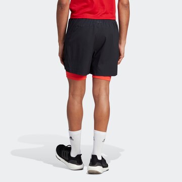 ADIDAS PERFORMANCE Regular Sports trousers 'Power Workout' in Black