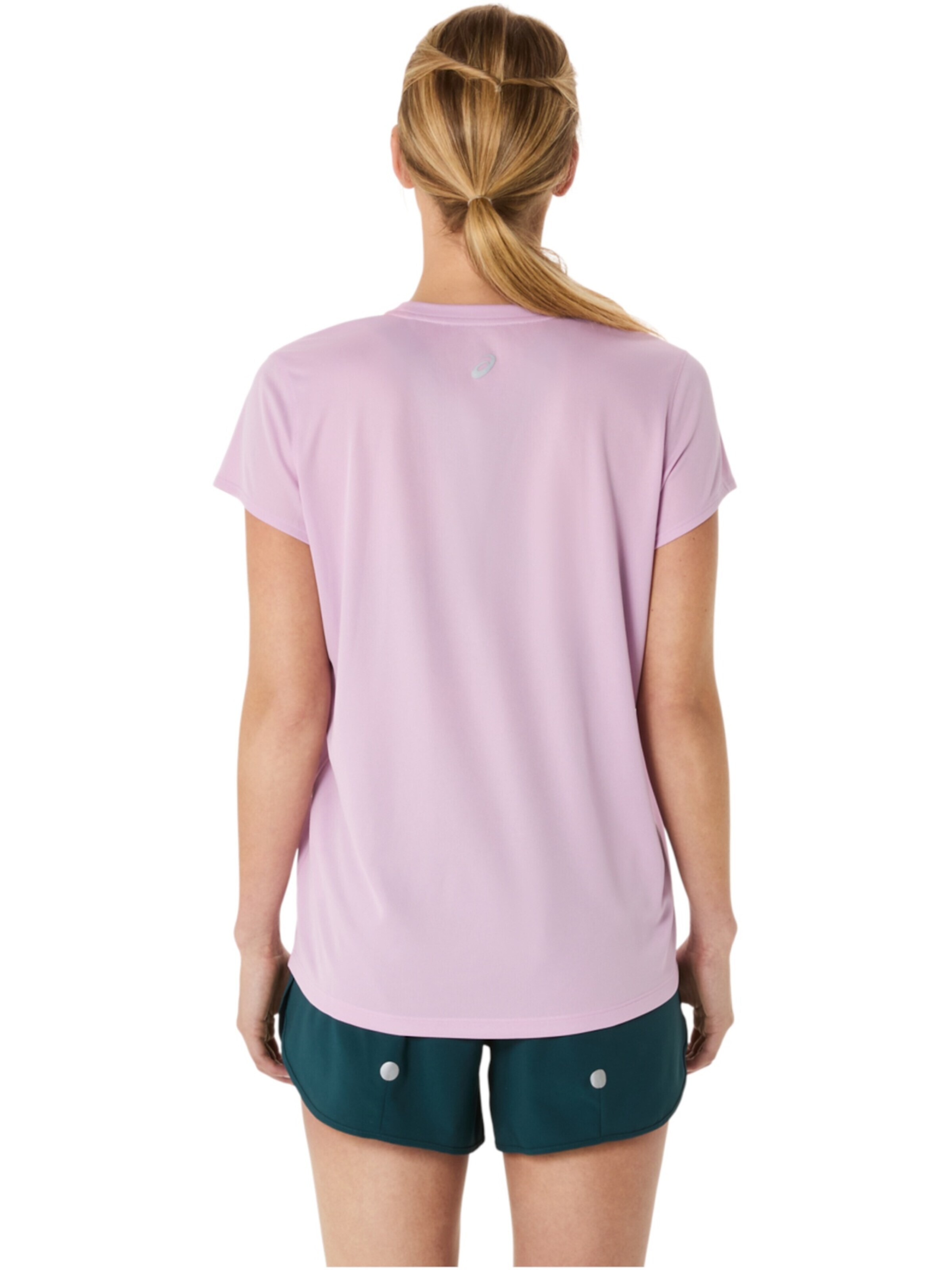 ASICS Shirt 'ASICS Fujitrail Logo SS Top' in Purple