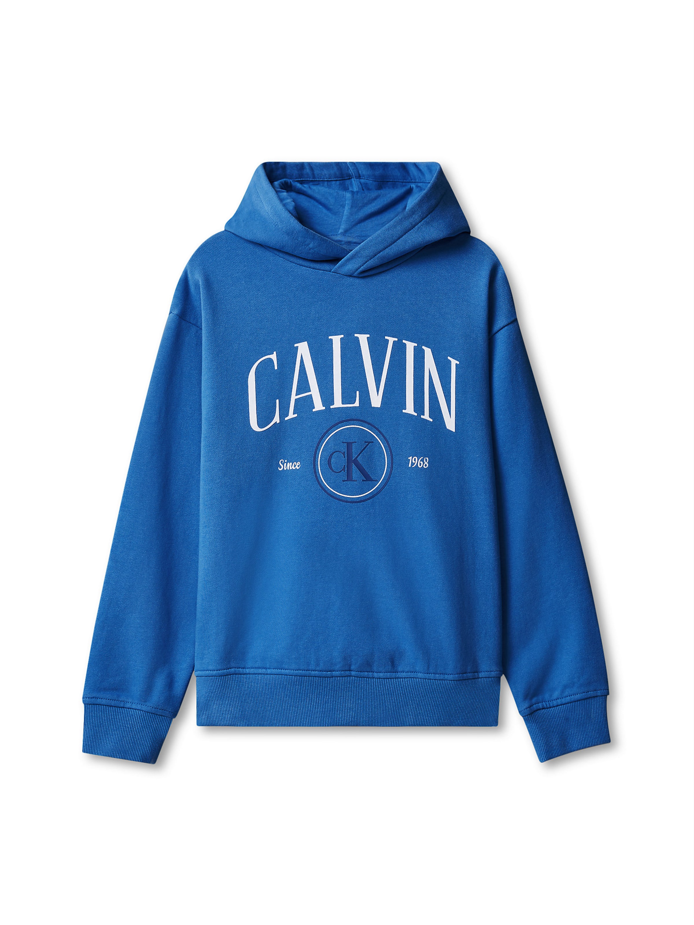 Pull-over Calvin Klein Jeans en bleu : devant
