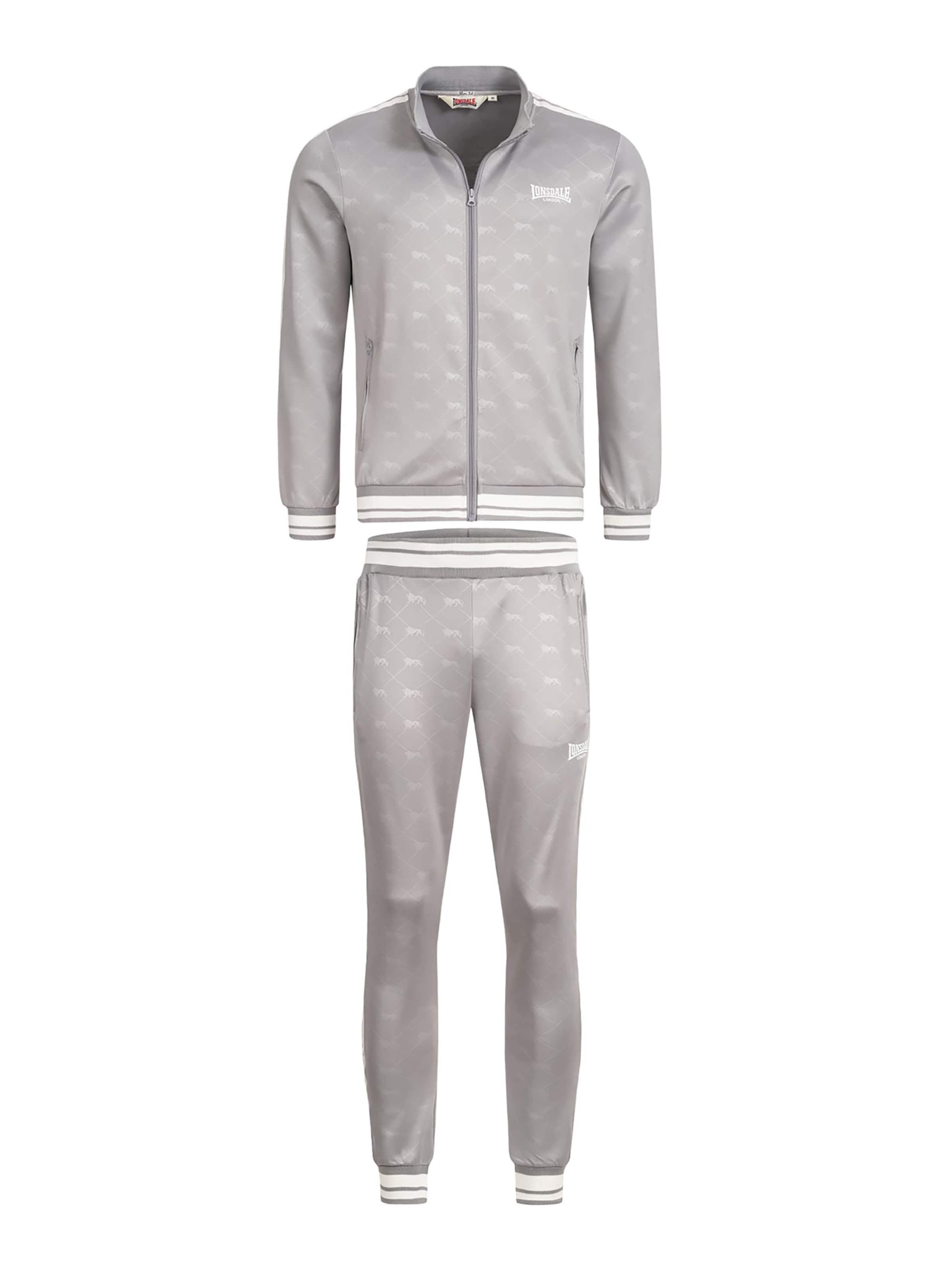 LONSDALE Tracksuit 'Ashwell' in Grey, Item view