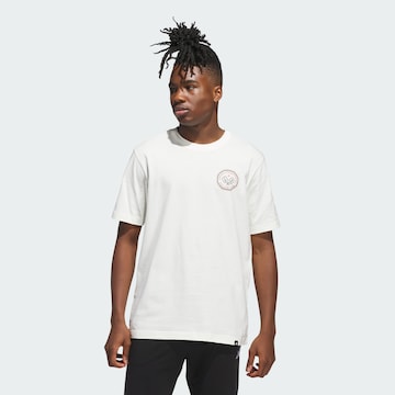 ADIDAS SPORTSWEAR Functioneel shirt 'Country Club Scenic' in Wit: voorkant