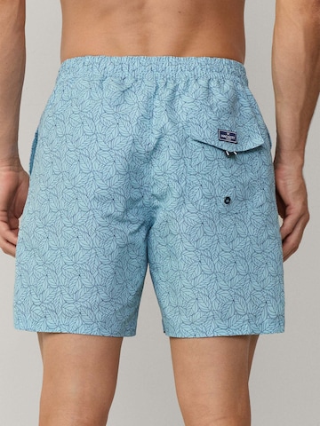 Hackett London Badeshorts in Blau