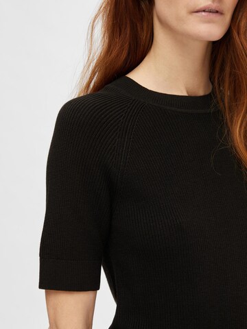 SELECTED FEMME Pullover in Schwarz