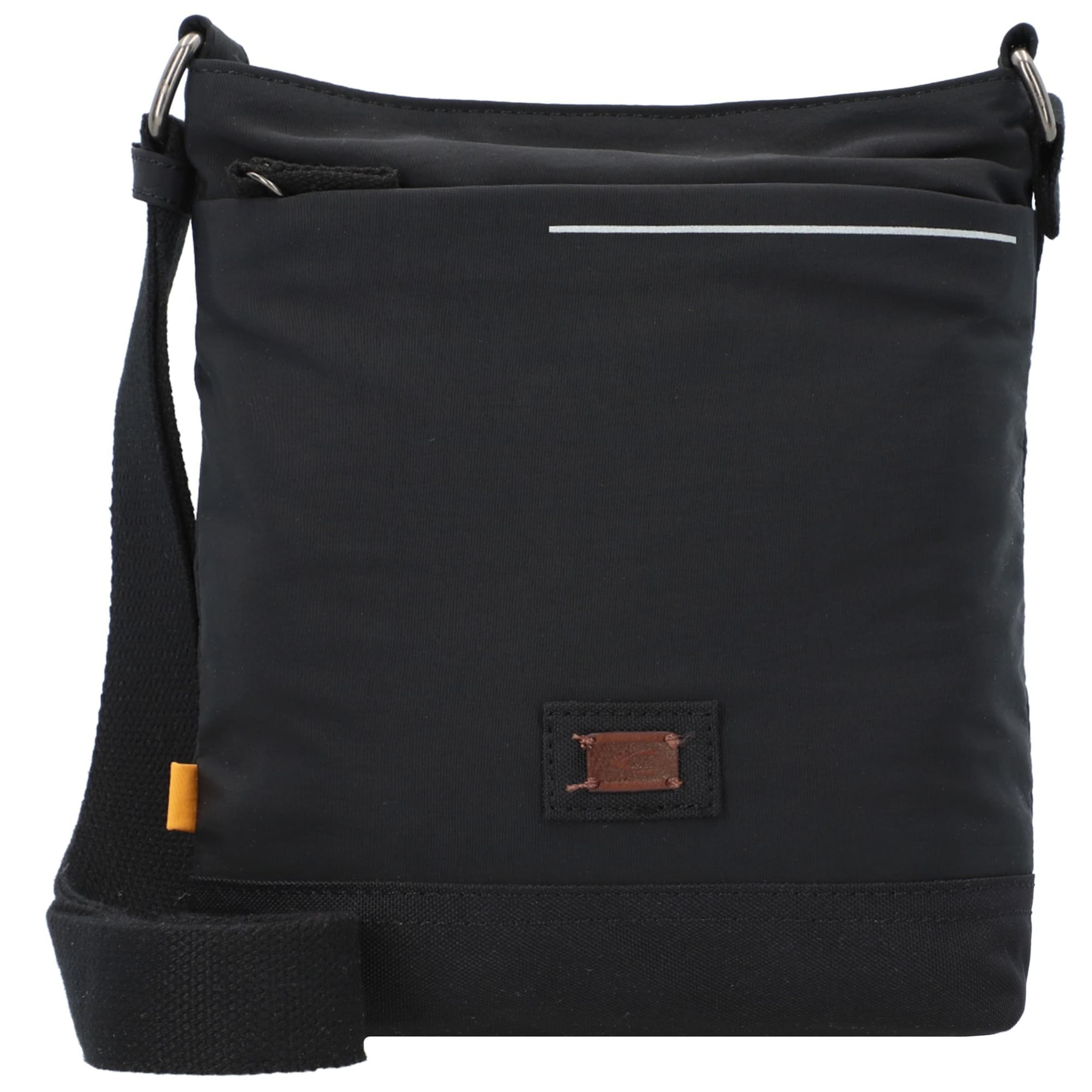 CAMEL ACTIVE Umhängetasche 'City' in Schwarz: Vorderseite