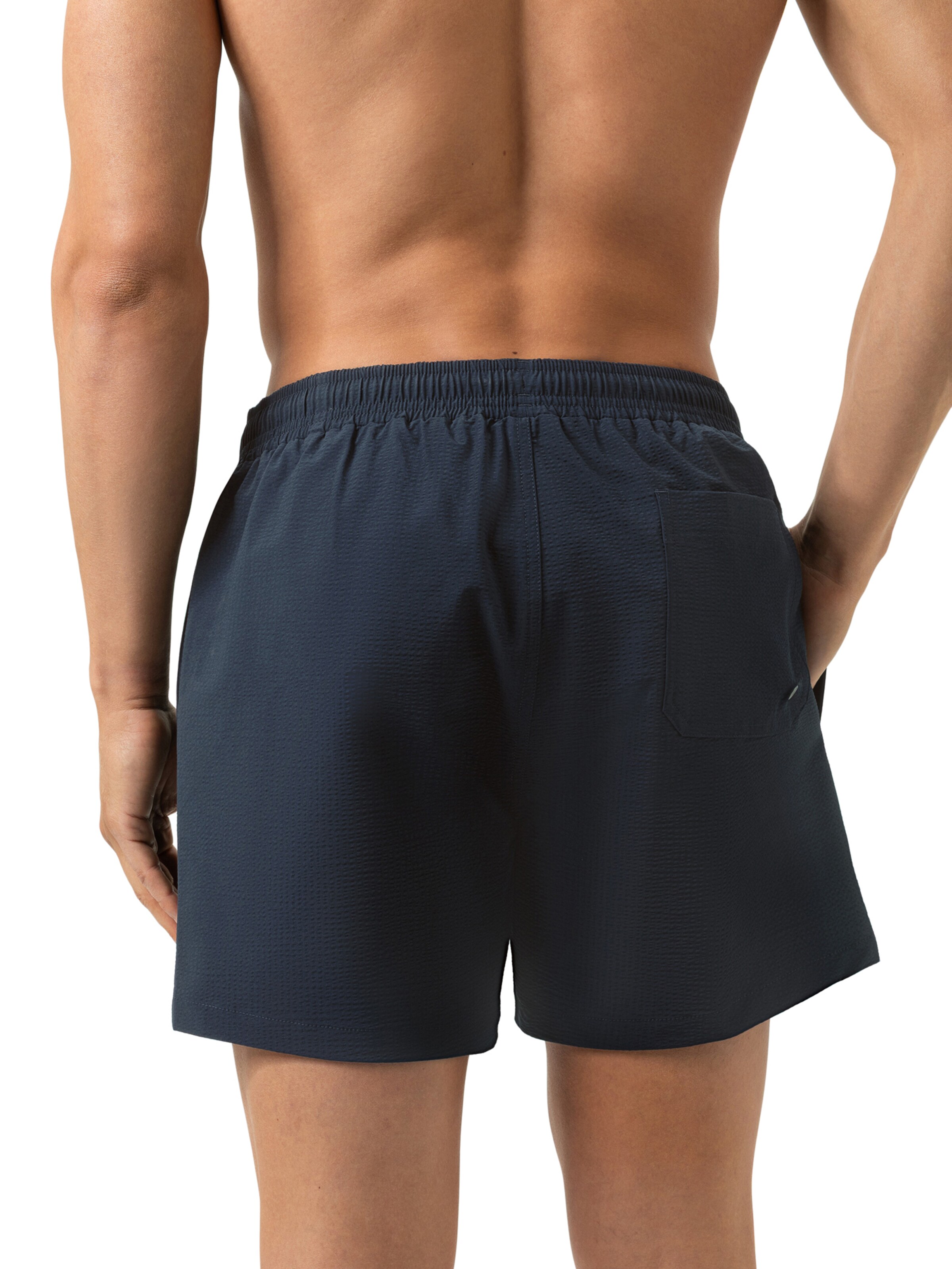 Mey Swimming shorts 'Coastal Crinkle' in Blue