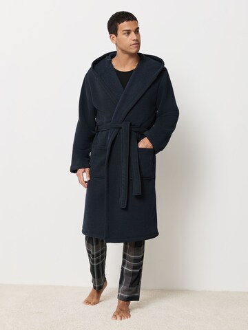 Next - Roupão comprido em azul