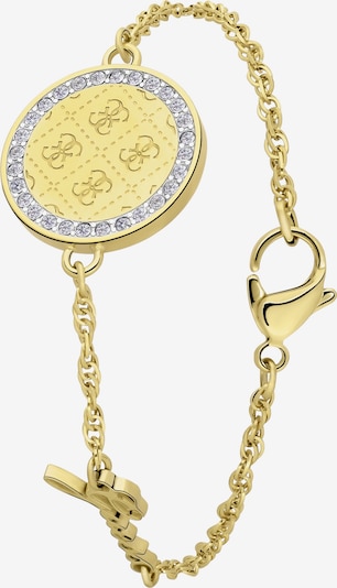 GUESS Bracelet 'Round Harmony' en or, Vue avec produit