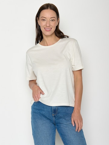 GREENBOMB Shirt 'Nova  Basic' in White: front
