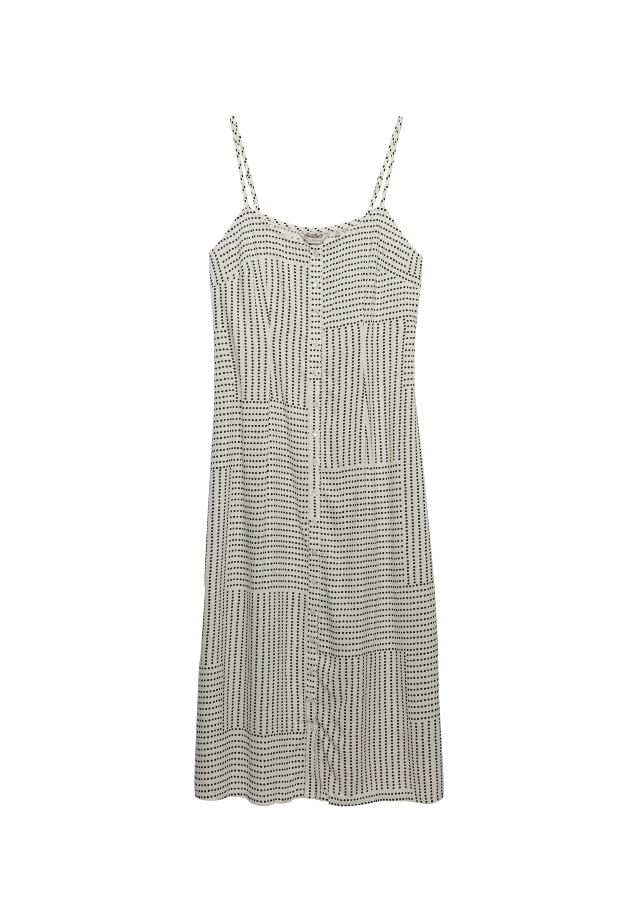 Superdry & Co Blousejurk in Wit: voorkant