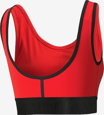 Bustier Soutien-gorge de sport PUMA en rouge