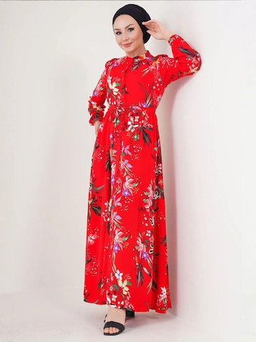 Bigdart Dress in Red