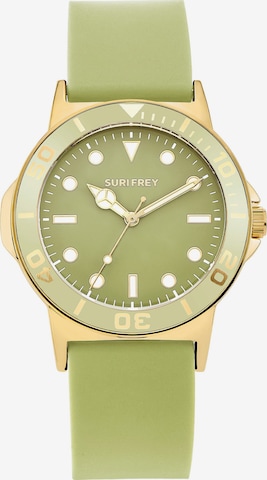 Orologio analogico ' SFY Emmy ' di Suri Frey in verde: frontale