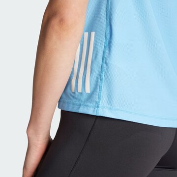 ADIDAS PERFORMANCE Sporttop ' Own the Run' in Blauw