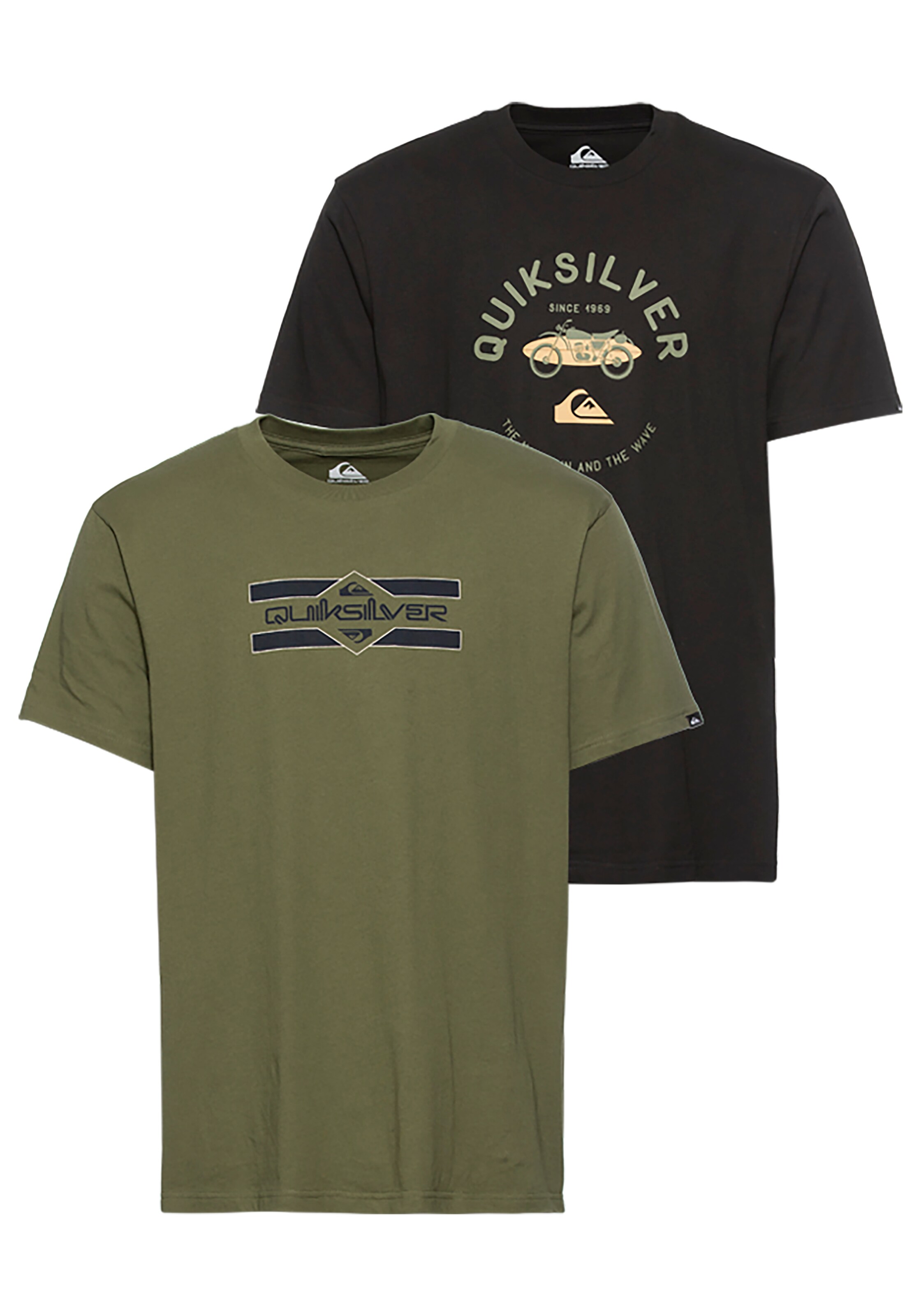 QUIKSILVER Shirt in Green: front