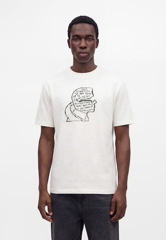 Karl Lagerfeld Футболка в Бежевый