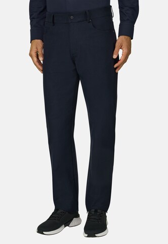 Boggi Milano Slimfit Jeans in Blauw: voorkant