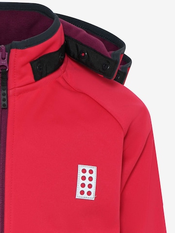 Veste en polaire fonctionnelle 'Sky 764' LEGO® kidswear en rouge
