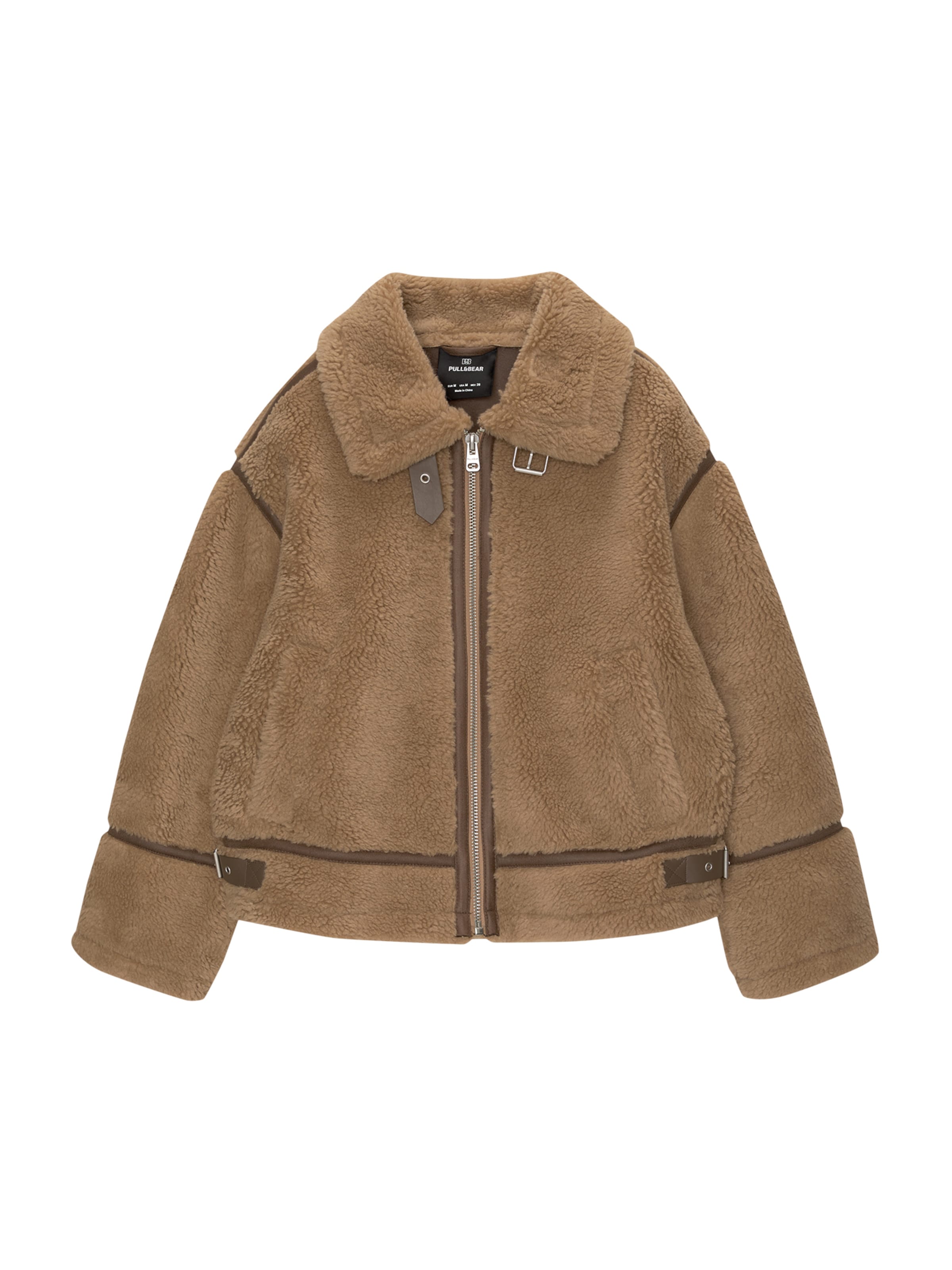 Pull&Bear Jacke in Braun: Vorderseite