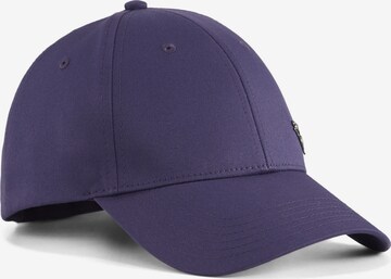 PUMA Cap 'ESS' in Purple: front