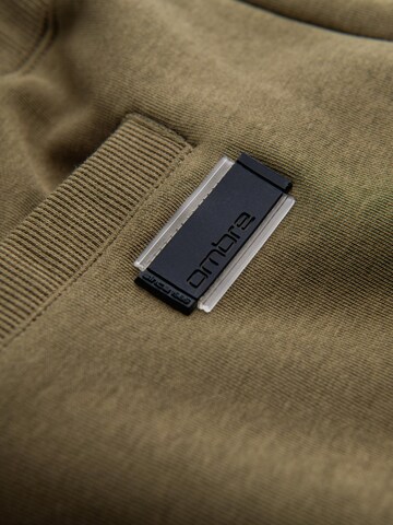Regular Pantalon Ombre en vert