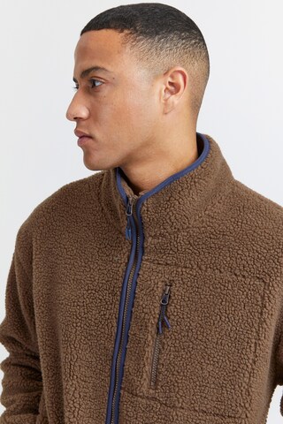 BLEND Fleece Jacket in Brown