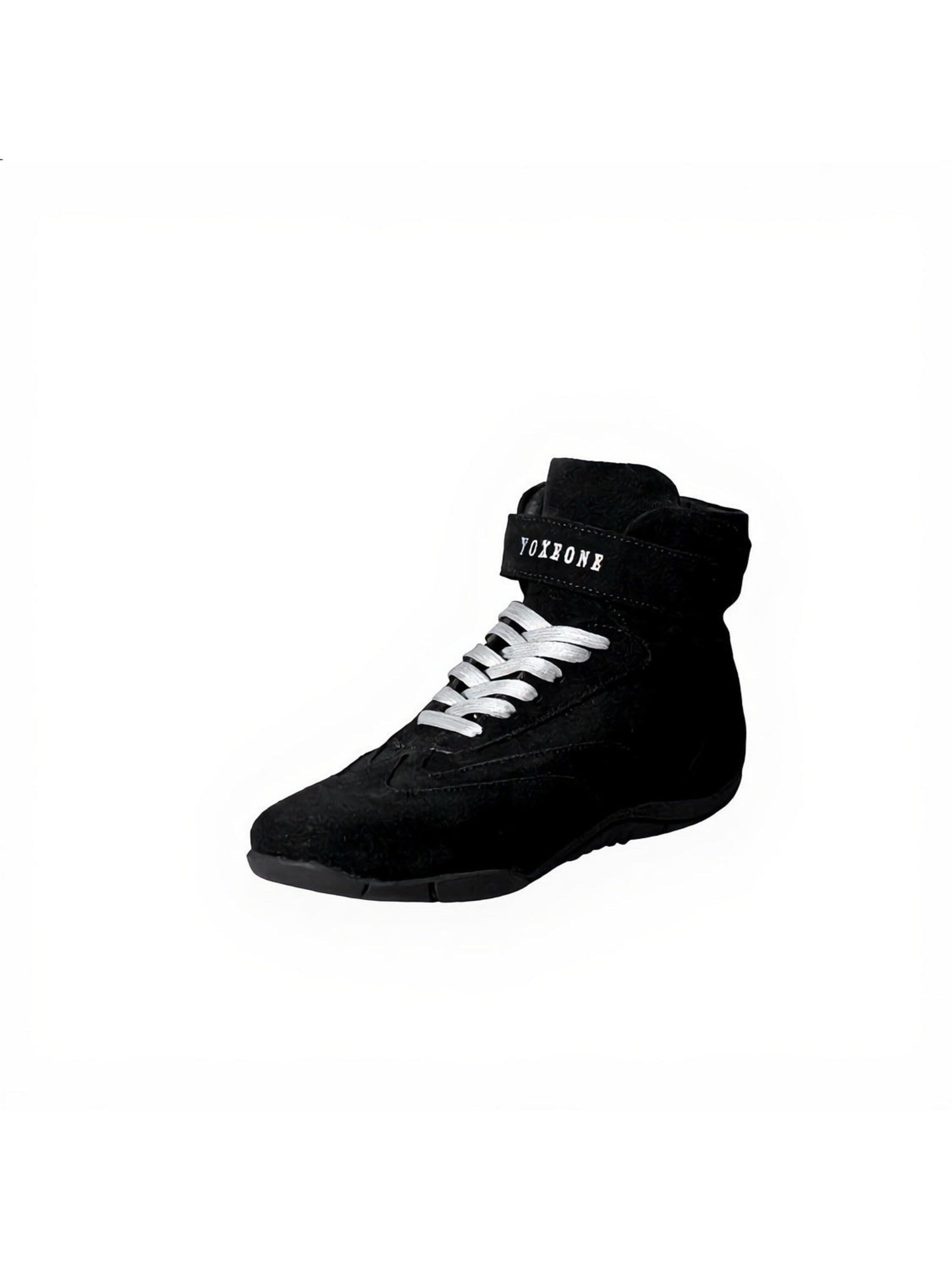 Baskets hautes 'Pat Moss Boots' Yoxeone en noir