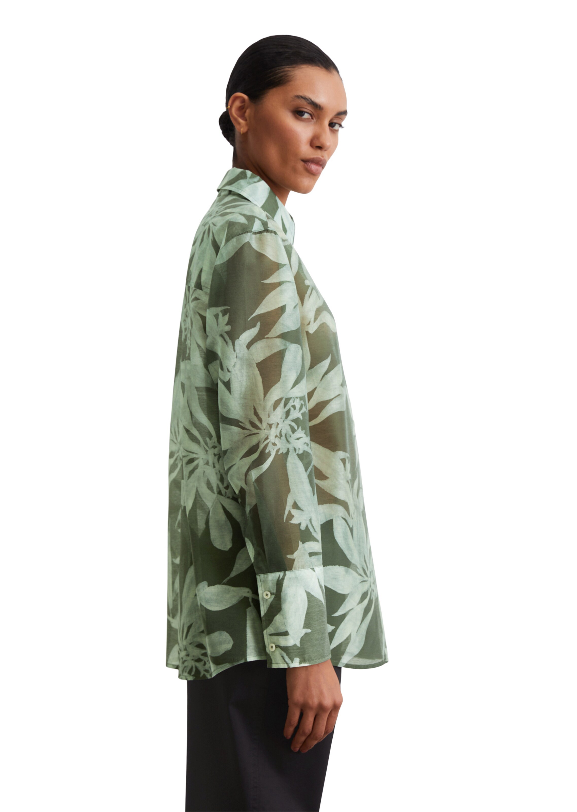 Marc O'Polo Bluse in Grün