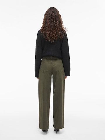 VILA - Loosefit Vaquero 'CHIA' en verde