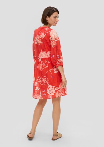 s.Oliver BLACK LABEL Jurk in Rood