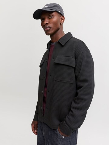 JACK & JONES Comfort fit Business shirt in Black