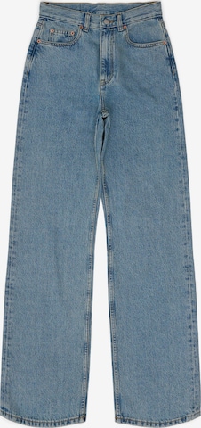 Dr. Denim Jeans 'Echo High Straight' in Blauw: voorkant