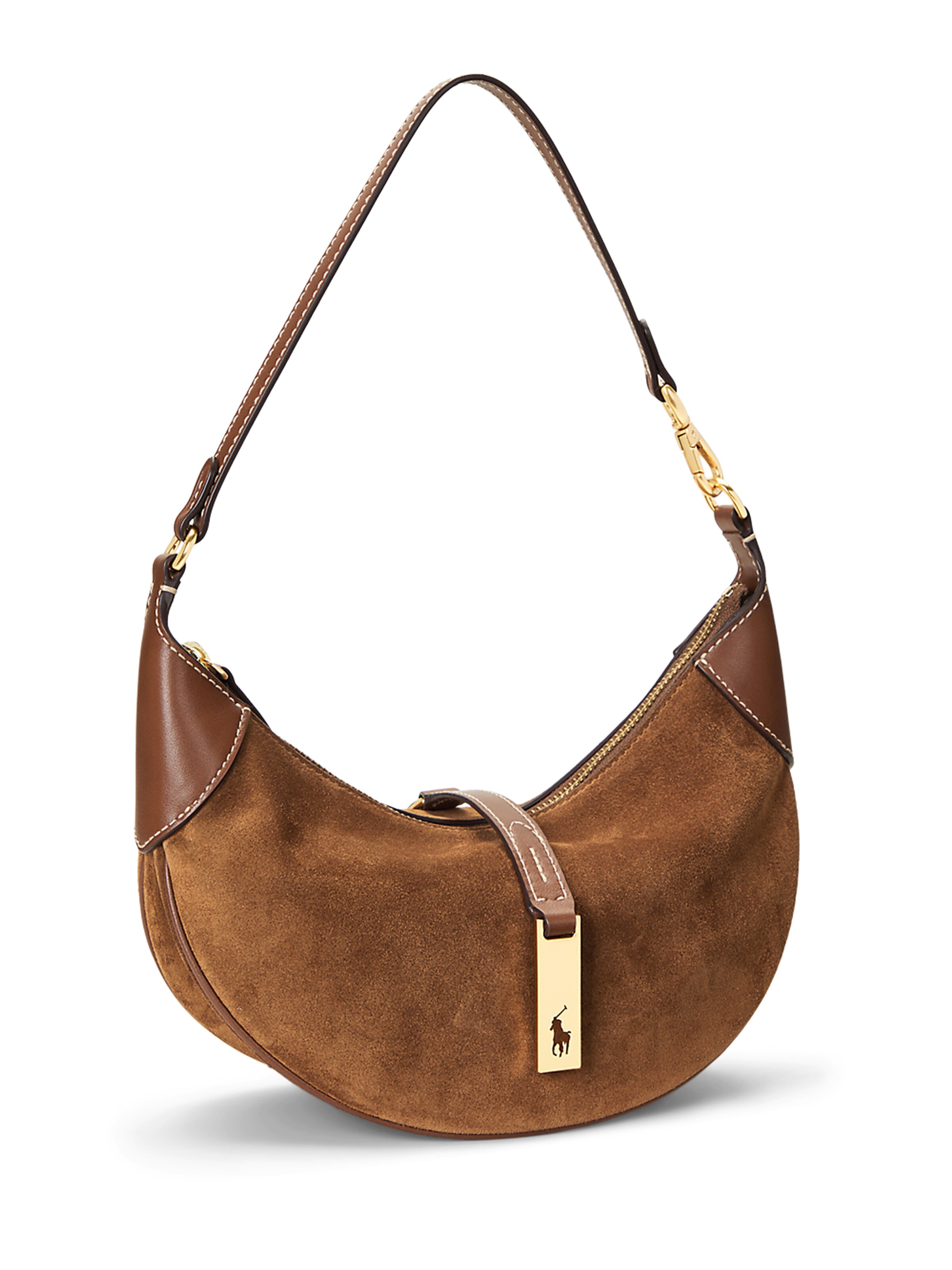 Borsa a spalla di Polo Ralph Lauren in marrone