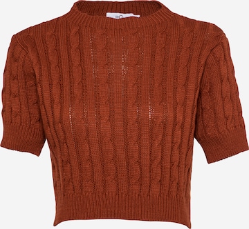 WAL G. Sweater 'KAYA' in Brown: front