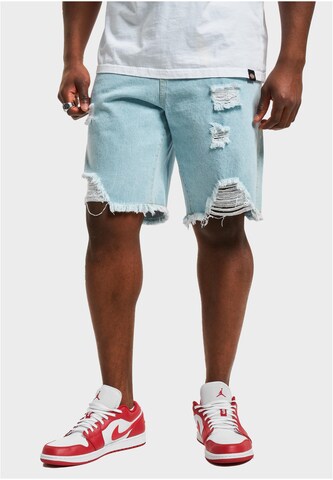 Karl Kani Regular Shorts in Blau: predná strana