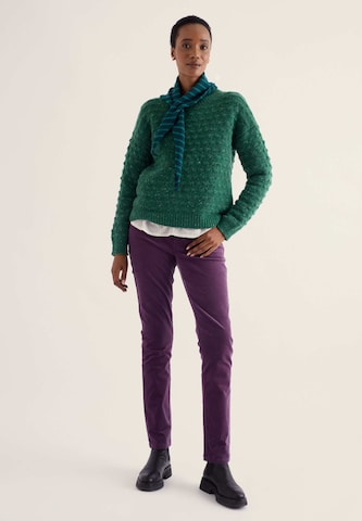 Seasalt Cornwall Regular Trousers 'Lamledra' in Purple