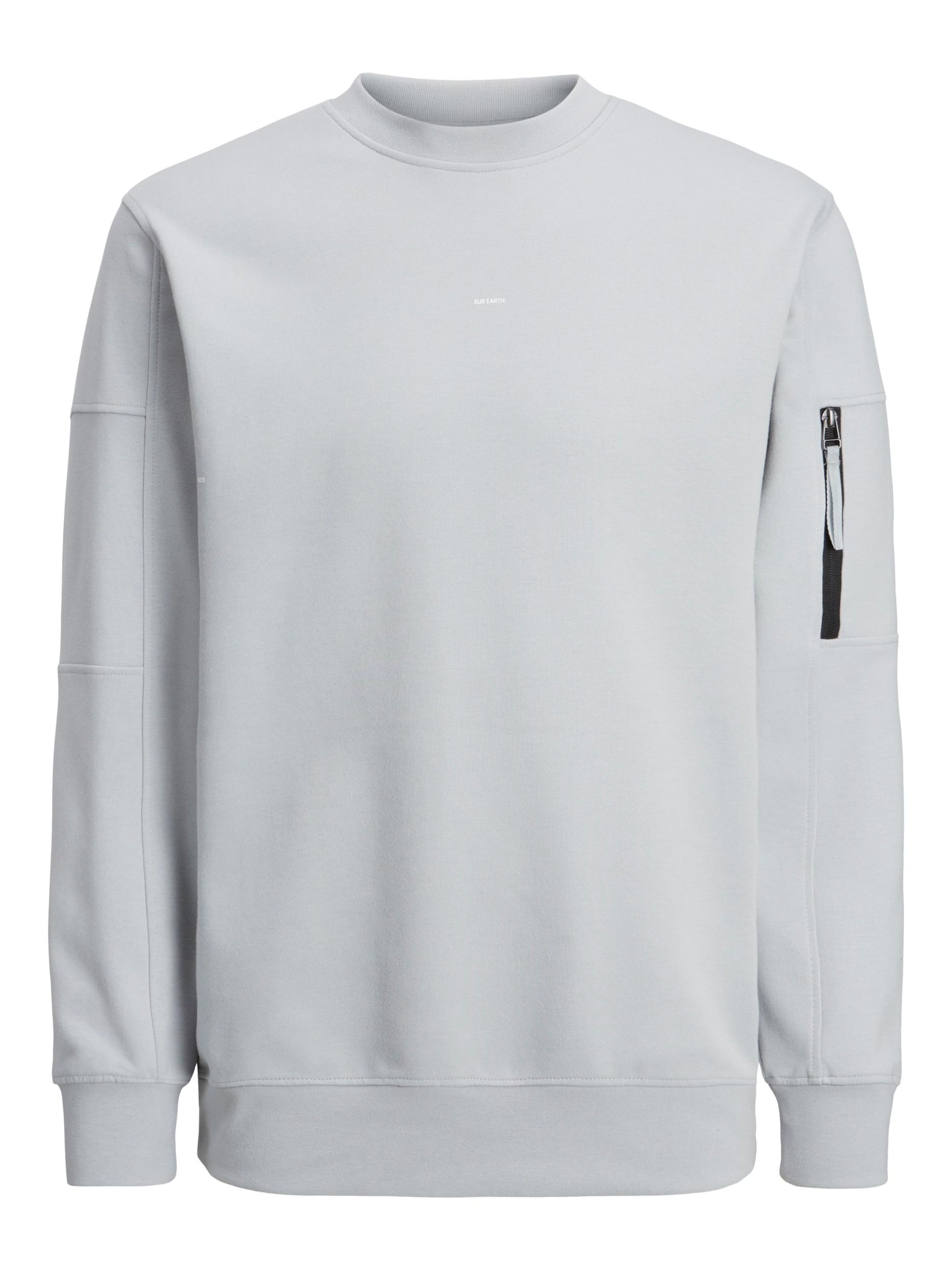 JACK & JONES Sweatshirt 'Shade' in Grey: front