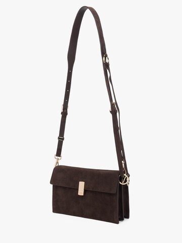 Estro Axelremsväska '98092' i brun: framsida
