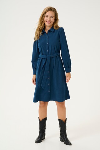 Cream Shirt dress 'Cody' in Blue: front