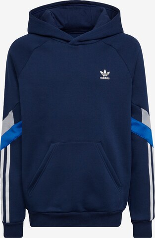 ADIDAS ORIGINALS Sweatshirt in Blau: predná strana