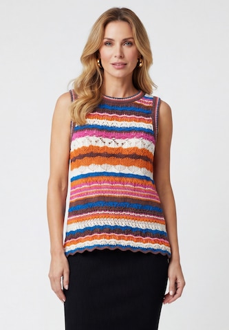 usha BLACK LABEL - Chaleco de punto en Mezcla de colores: frente