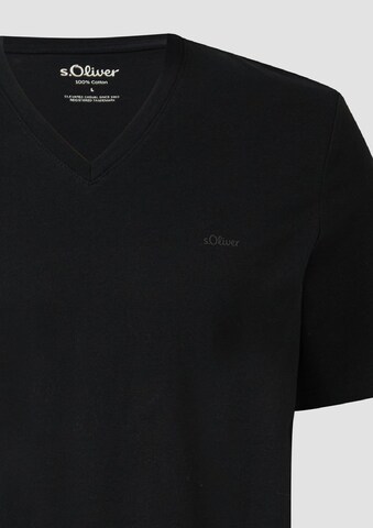 s.Oliver Μπλουζάκι σε μαύρο