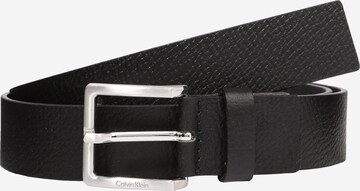 Cintura 'VAULT' di Calvin Klein in nero: frontale