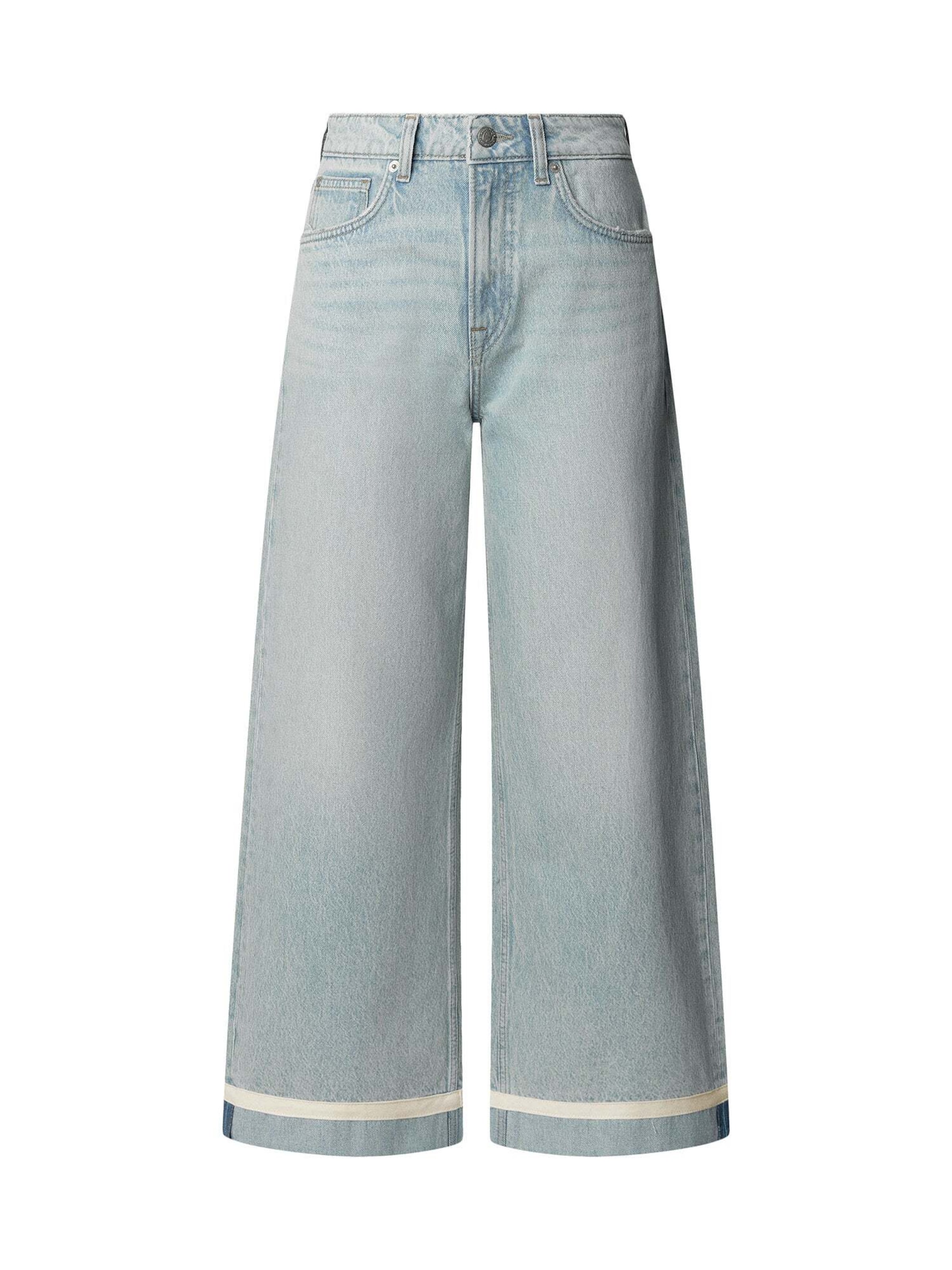 Wide leg Jeans di Pepe Jeans in blu: frontale