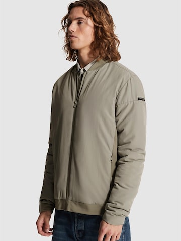 Giacca di mezza stagione 'Bomber jacket with zipper closure' di CAST IRON in verde