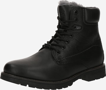 melns SALAMANDER Klasiskie šņorzābaki: no priekšpuses